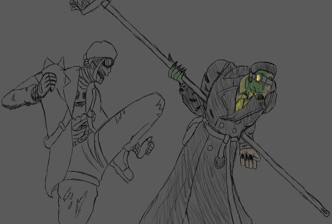 I love a grunt that will just actually fucking kill me