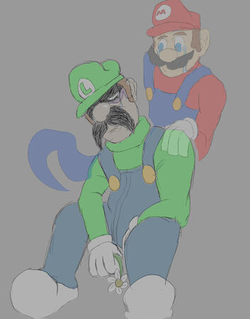 You're-a not alone, Luigi!