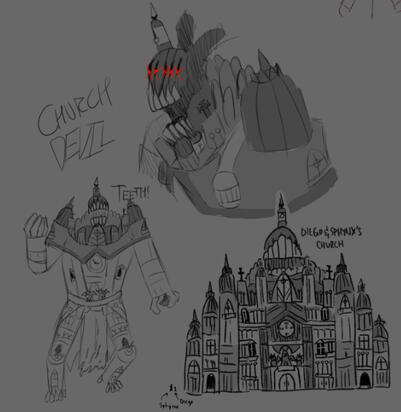 church devil or something